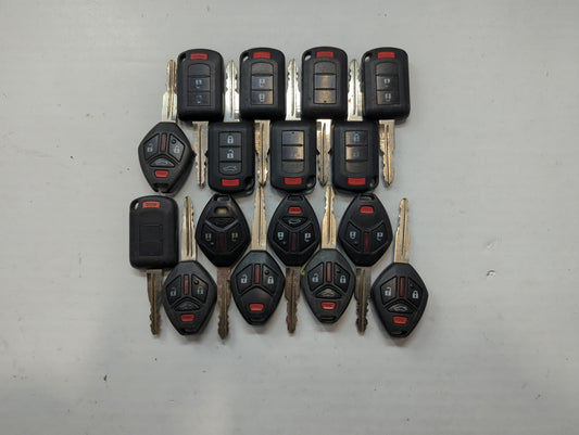 Lot of 16 Mitsubishi Keyless Entry Remote Fob MIXED FCC IDS MIXED PART - Oemusedautoparts1.com