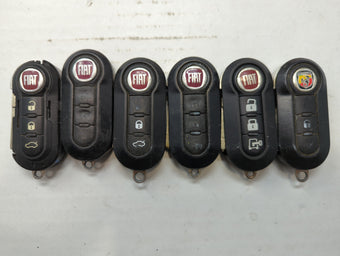 compare product Lot of 6 Fiat Keyless Entry Remote Fob LTQFI2AM433TX | 2ADFTF12AM433TX