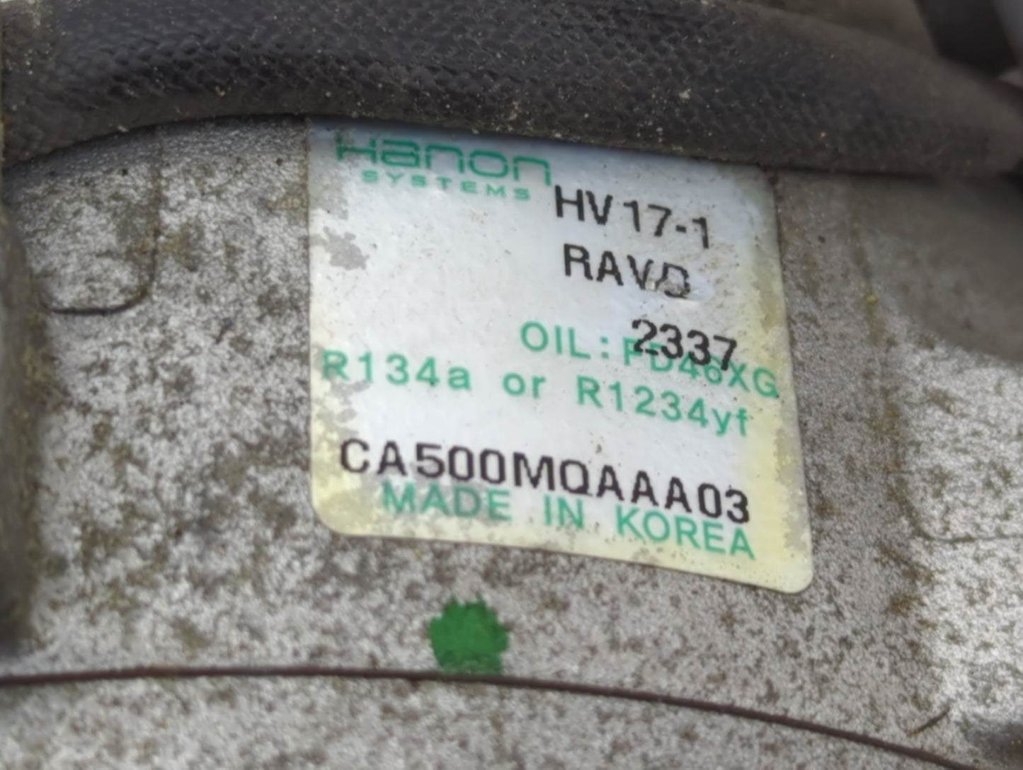 2021-2021 Kia Sorento Air Conditioning A/c Ac Compressor Oem - Oemusedautoparts1.com