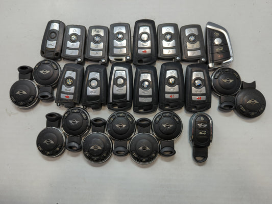 Lot of 25 Bmw Keyless Entry Remote Fob MIXED FCC IDS MIXED PART NUMBERS - Oemusedautoparts1.com