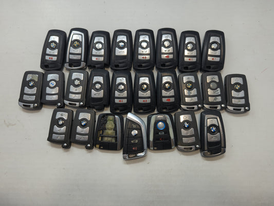 Lot of 25 Bmw Keyless Entry Remote Fob MIXED FCC IDS MIXED PART NUMBERS - Oemusedautoparts1.com