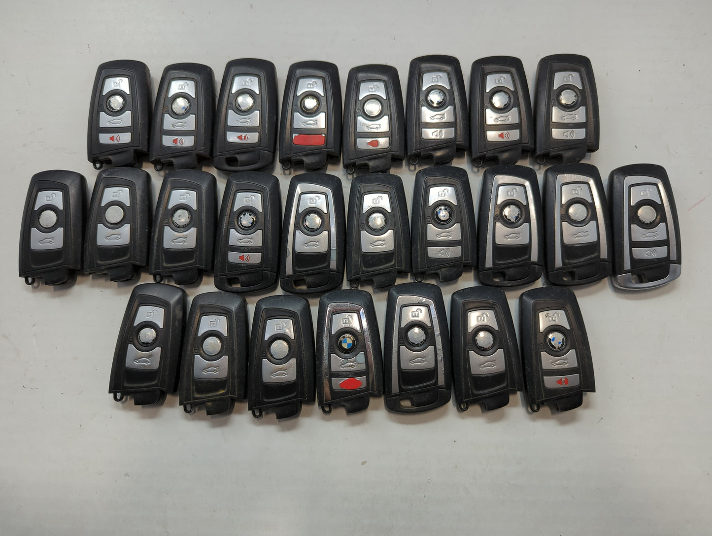Lot of 25 Bmw Keyless Entry Remote Fob MIXED FCC IDS MIXED PART NUMBERS - Oemusedautoparts1.com
