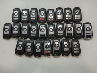 compare product Lot of 25 Bmw Keyless Entry Remote Fob MIXED FCC IDS MIXED PART NUMBERS