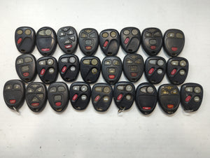 Lot of 25 Chevrolet Keyless Entry Remote Fob MIXED FCC IDS MIXED PART