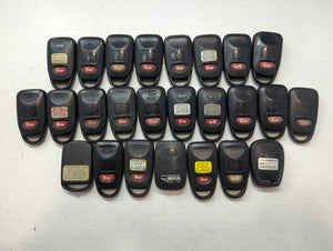 Lot of 25 Hyundai Keyless Entry Remote Fob MIXED FCC IDS MIXED PART