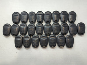 Lot of 25 Toyota Keyless Entry Remote Fob GQ43VT20T MIXED PART NUMBERS