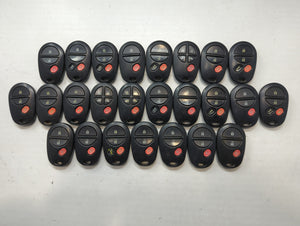 Lot of 25 Toyota Keyless Entry Remote Fob GQ43VT20T