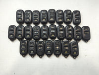 Lot of 25 Toyota Keyless Entry Remote Fob GQ43VT14T - Oemusedautoparts1.com
