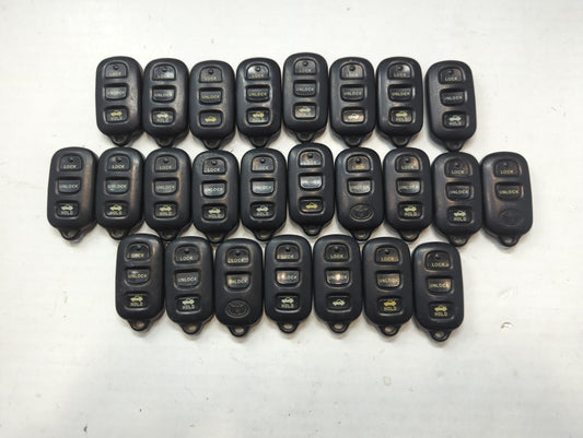 Lot of 25 Toyota Keyless Entry Remote Fob GQ43VT14T - Oemusedautoparts1.com