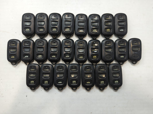 Lot of 25 Toyota Keyless Entry Remote Fob GQ43VT14T - Oemusedautoparts1.com