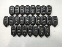 Lot of 25 Toyota Keyless Entry Remote Fob GQ43VT14T