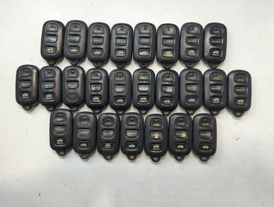 Lot of 25 Toyota Keyless Entry Remote Fob GQ43VT14T