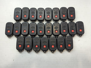 Lot of 25 Toyota Keyless Entry Remote Fob GQ43VT14T