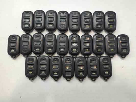 Lot of 25 Toyota Keyless Entry Remote Fob GQ43VT14T - Oemusedautoparts1.com