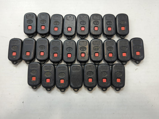 Lot of 25 Toyota Keyless Entry Remote Fob GQ43VT14T