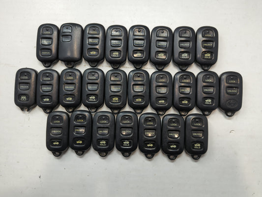 Lot of 25 Toyota Keyless Entry Remote Fob GQ43VT14T - Oemusedautoparts1.com