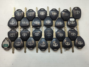 Lot of 25 Toyota Keyless Entry Remote Fob MIXED FCC IDS