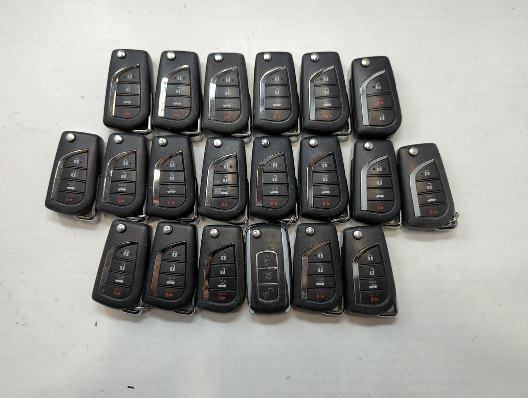 Lot of 25 Toyota Keyless Entry Remote Fob HYQ12BGF | HYQ12BFB | MOZB41TG