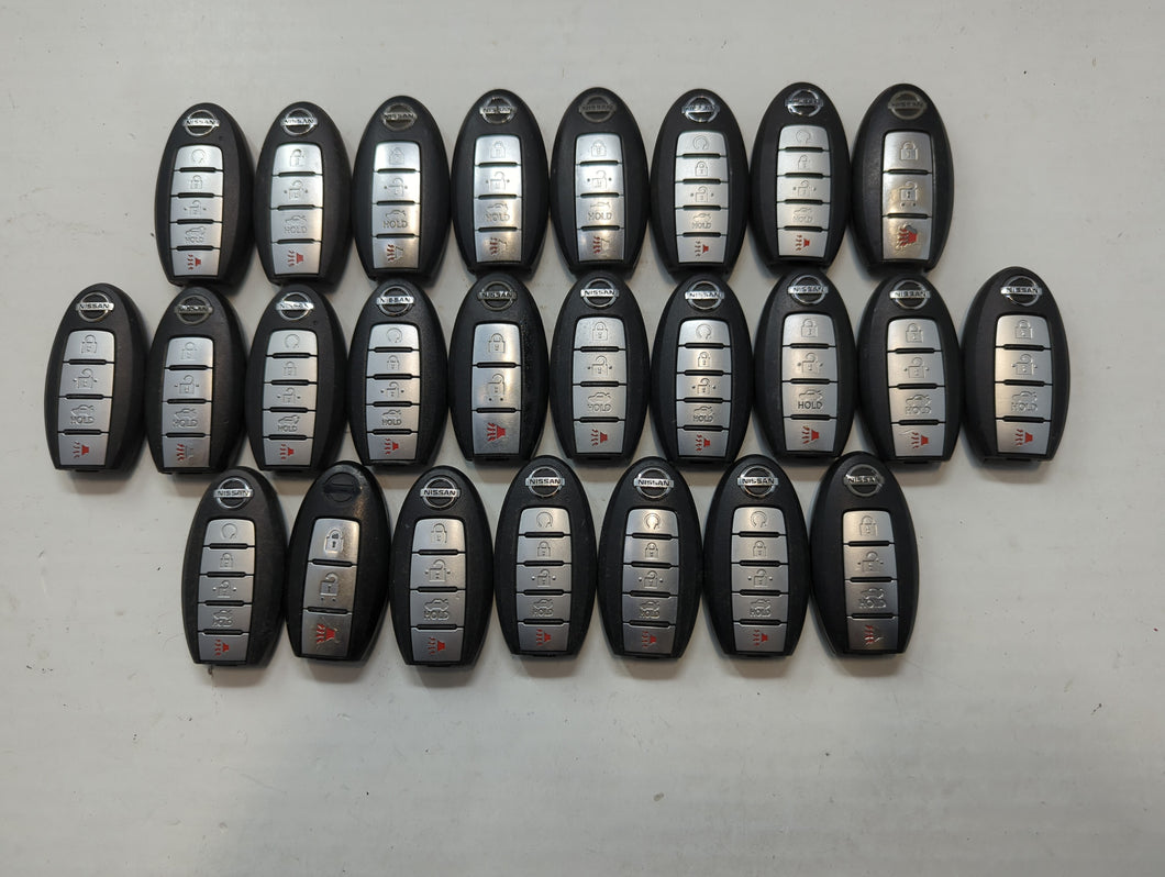 Lot of 25 Nissan Keyless Entry Remote Fob MIXED FCC IDS MIXED PART