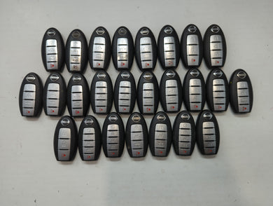 Lot of 25 Nissan Keyless Entry Remote Fob MIXED FCC IDS MIXED PART