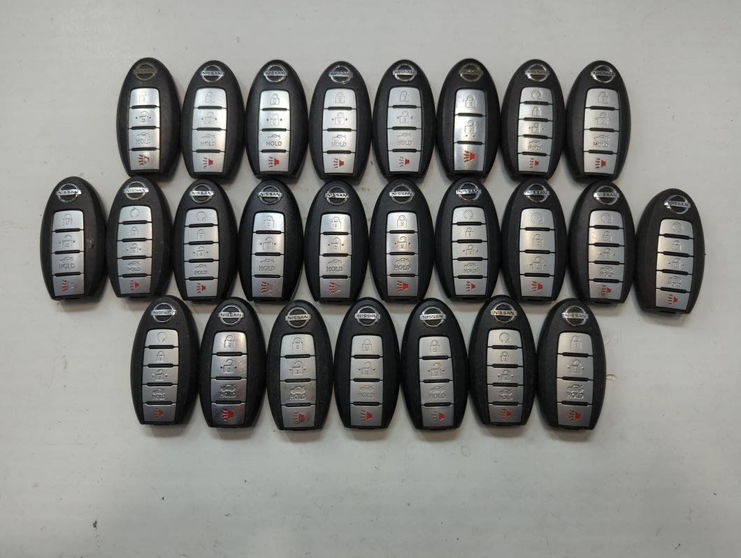 Lot of 25 Nissan Keyless Entry Remote Fob MIXED FCC IDS MIXED PART