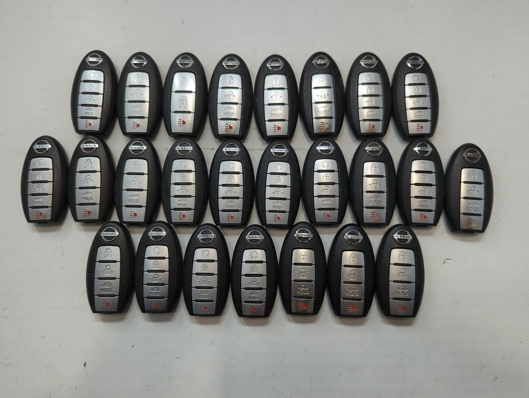 Lot of 25 Nissan Keyless Entry Remote Fob MIXED FCC IDS MIXED PART