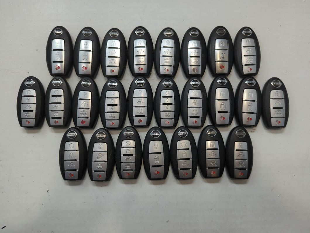 Lot of 25 Nissan Keyless Entry Remote Fob MIXED FCC IDS MIXED PART