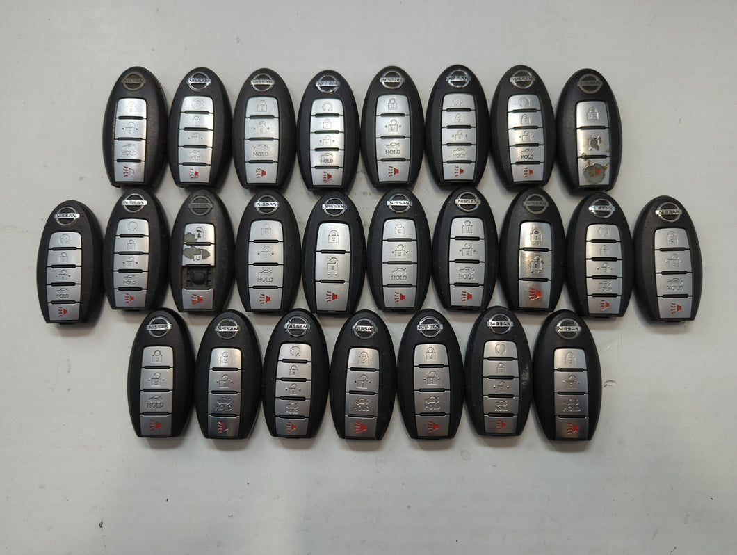 Lot of 25 Nissan Keyless Entry Remote Fob MIXED FCC IDS MIXED PART