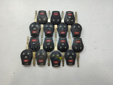 Lot of 15 Nissan Keyless Entry Remote Fob CWTWB1U751 | CWTWB1U816