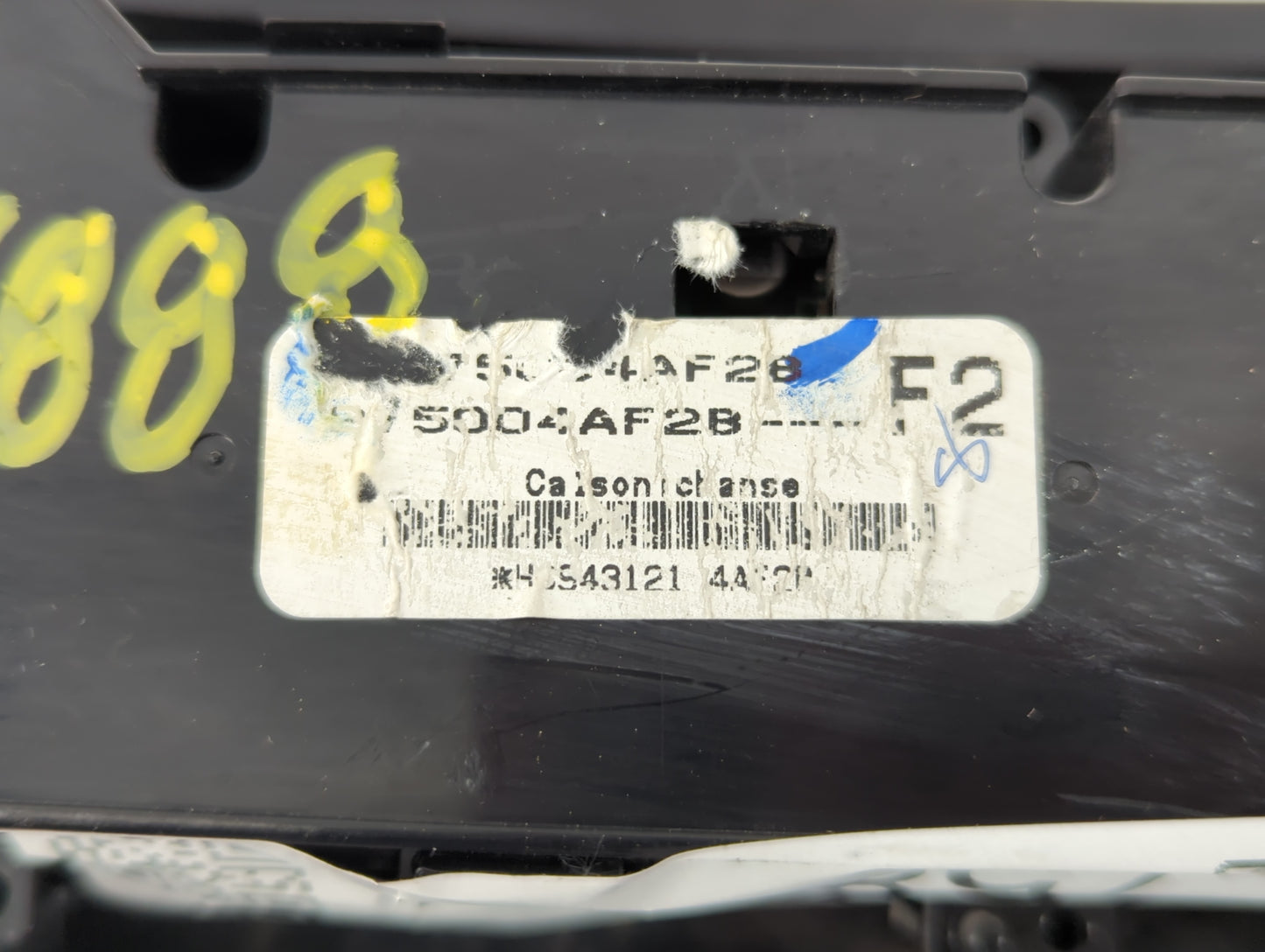 2017-2019 Nissan Sentra Climate Control Module Temperature AC/Heater Replacement P/N:5004AF2B Fits Fits 2017 2018 2019 OEM Used Auto Parts - Oemusedautoparts1.com