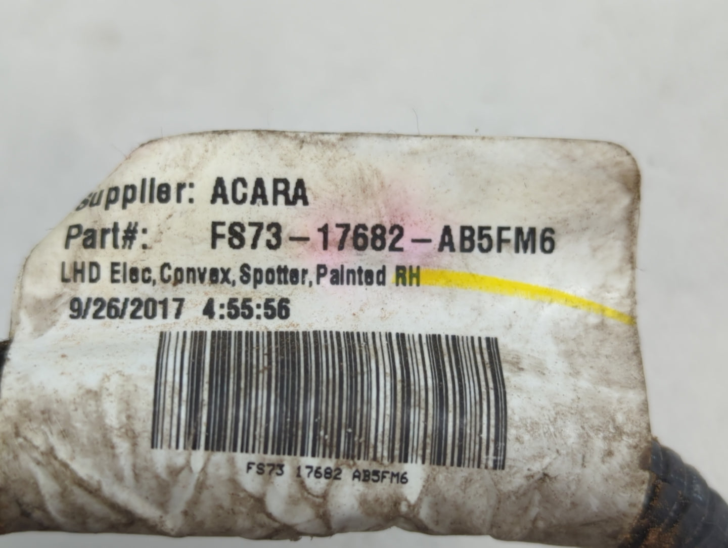 2015-2018 Ford F-150 Side Mirror Replacement Passenger Right View Door Mirror P/N:F873-17682-AB5FM6 Fits Fits 2015 2016 2017 2018 OEM Used Auto Parts - Oemusedautoparts1.com