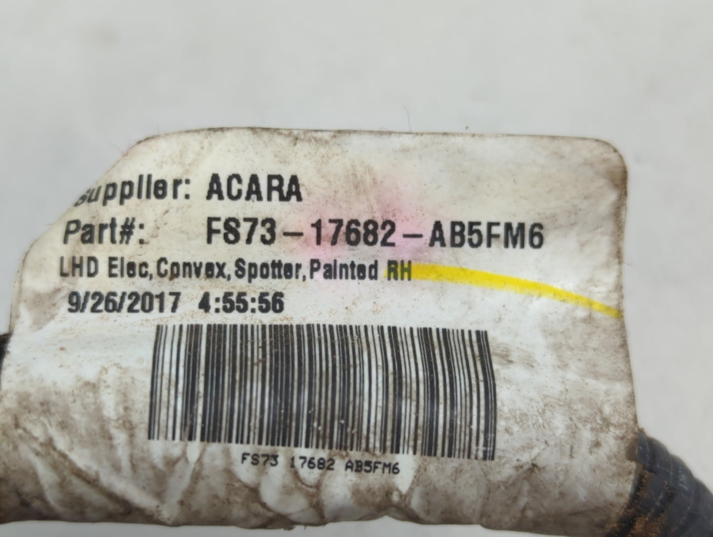 2015-2018 Ford F-150 Side Mirror Replacement Passenger Right View Door Mirror P/N:F873-17682-AB5FM6 Fits Fits 2015 2016 2017 2018 OEM Used Auto Parts - Oemusedautoparts1.com