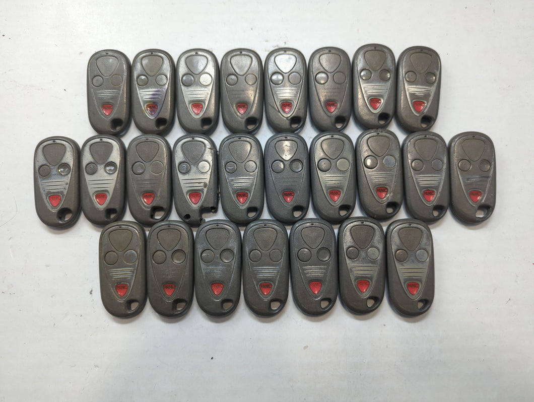 Lot of 25 Acura Keyless Entry Remote Fob MIXED FCC IDS MIXED PART NUMBERS