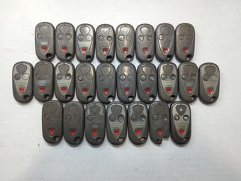 compare product Lot of 25 Acura Keyless Entry Remote Fob MIXED FCC IDS MIXED PART NUMBERS