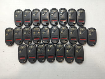 compare product Lot of 25 Honda Keyless Entry Remote Fob MIXED FCC IDS MIXED PART NUMBERS