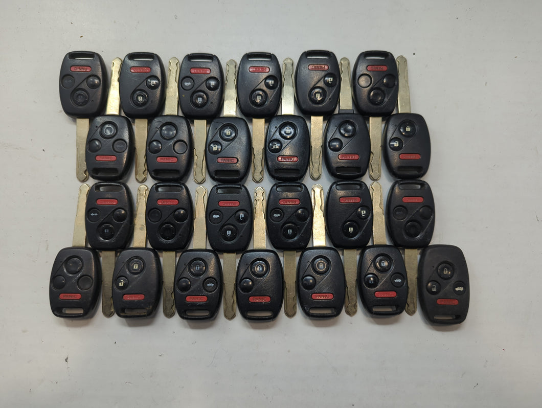 Lot of 25 Honda Keyless Entry Remote Fob N5F-S0084A | OUCG8D-380H-A |