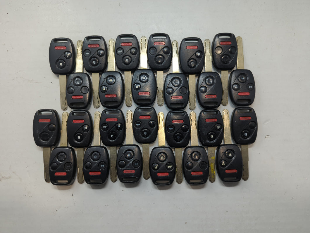 Lot of 25 Honda Keyless Entry Remote Fob N5F-S0084A | OUCG8D-380H-A |