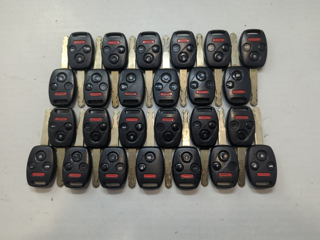 Lot of 25 Honda Keyless Entry Remote Fob MIXED FCC IDS MIXED PART NUMBERS