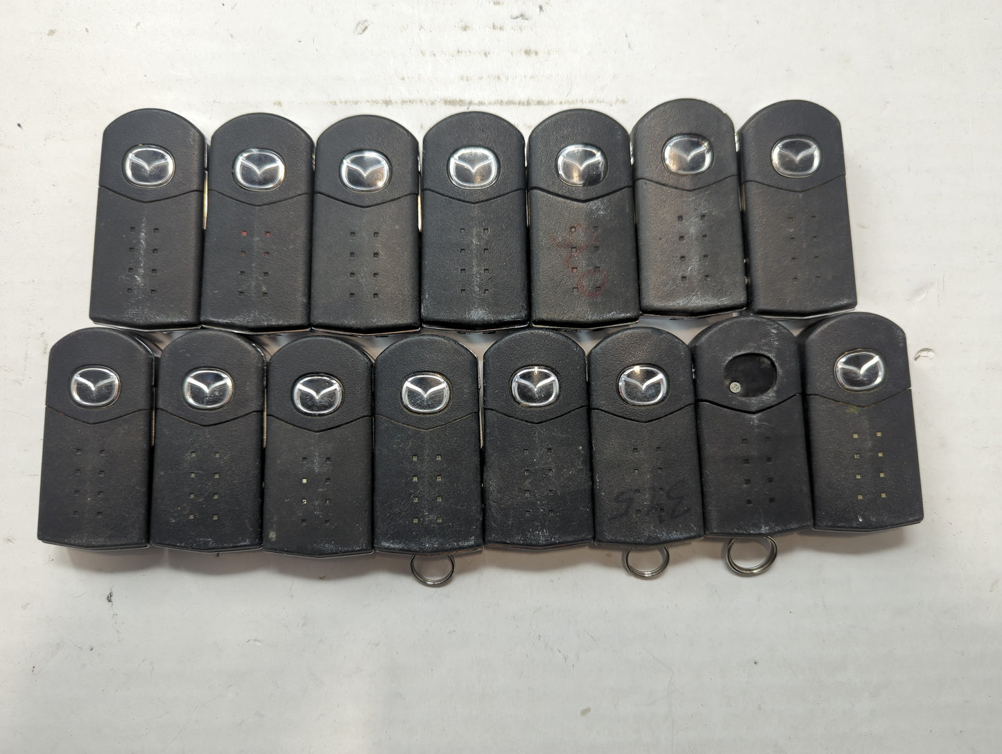 Lot of 15 Mazda Keyless Entry Remote Fob BGBX1T478SKE12501 | KPU41788 - Oemusedautoparts1.com