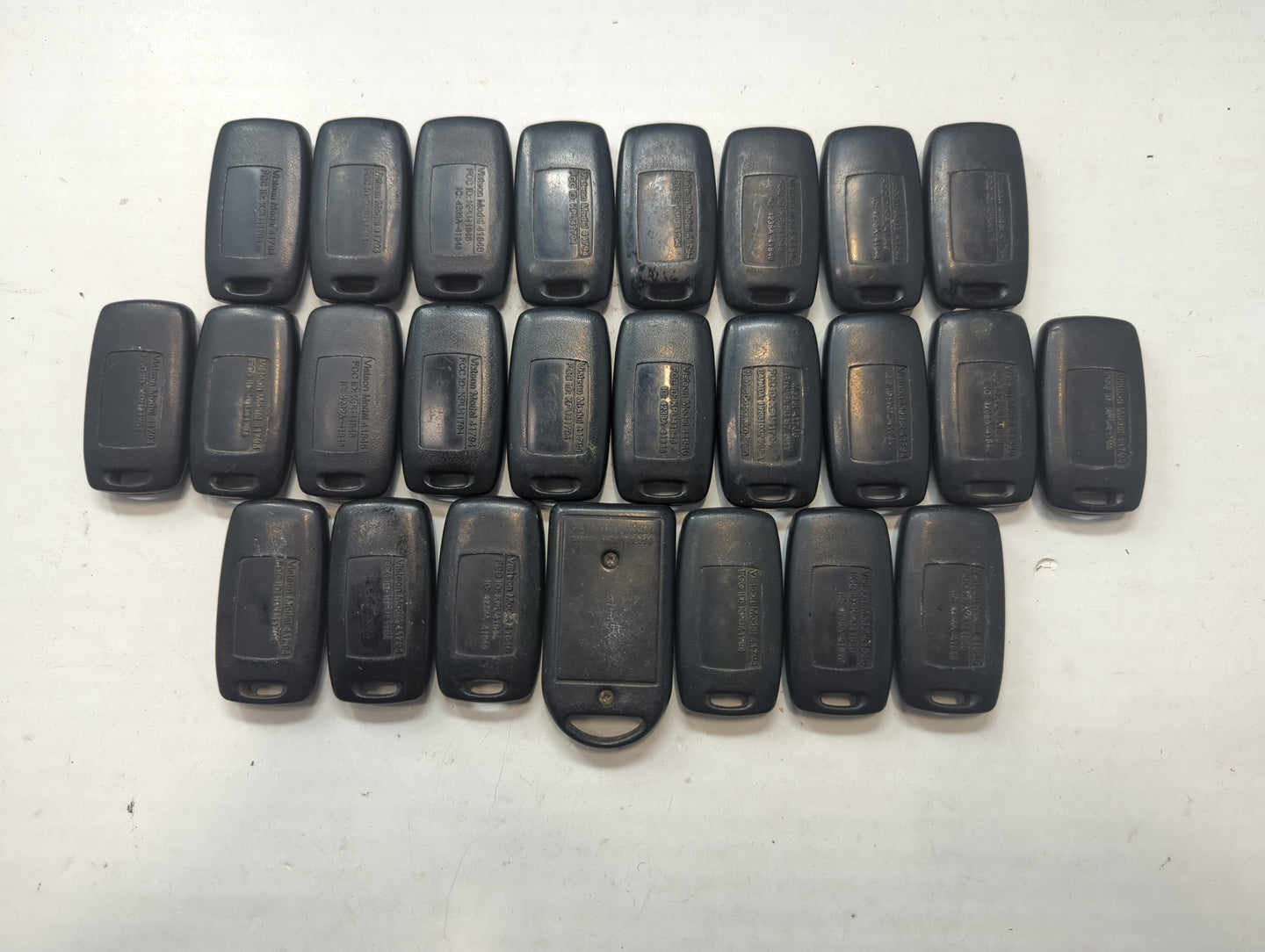 Lot of 25 Mazda Keyless Entry Remote Fob MIXED FCC IDS MIXED PART NUMBERS - Oemusedautoparts1.com