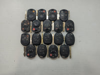 Lot of 18 Ford Keyless Entry Remote Fob MIXED FCC IDS MIXED PART NUMBERS - Oemusedautoparts1.com