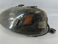 1999-2000 Honda Civic Driver Left Oem Head Light Headlight Lamp - Oemusedautoparts1.com