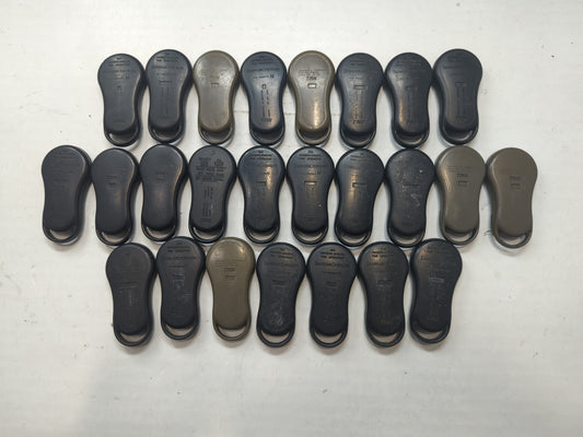 Lot of 25 Dodge Keyless Entry Remote Fob MIXED FCC IDS MIXED PART NUMBERS
