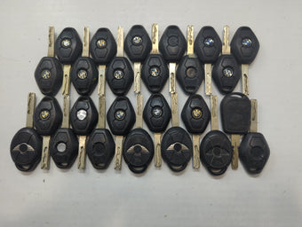 compare product Lot of 25 Bmw Keyless Entry Remote Fob MIXED FCC IDS MIXED PART NUMBERS