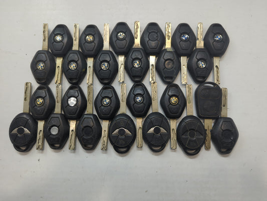 Lot of 25 Bmw Keyless Entry Remote Fob MIXED FCC IDS MIXED PART NUMBERS - Oemusedautoparts1.com