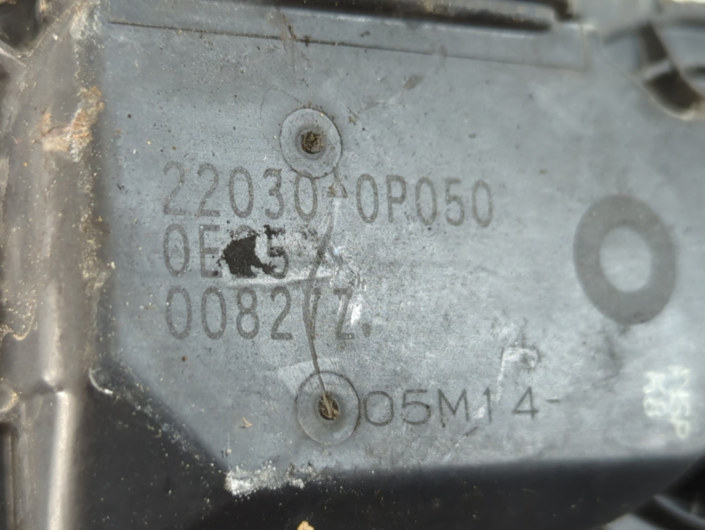 2007-2016 Toyota Sienna Throttle Body P/N:22030-0P050 Fits OEM Used Auto Parts - Oemusedautoparts1.com