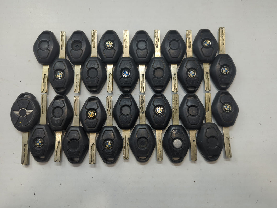 Lot of 25 Bmw Keyless Entry Remote Fob MIXED FCC IDS MIXED PART NUMBERS