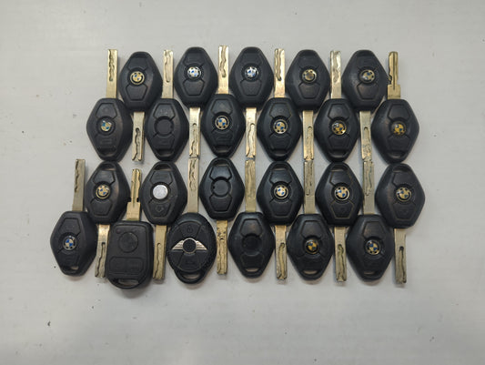 Lot of 25 Bmw Keyless Entry Remote Fob MIXED FCC IDS MIXED PART NUMBERS - Oemusedautoparts1.com