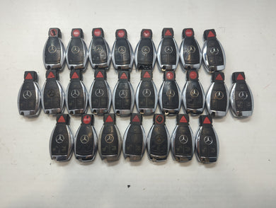 Lot of 25 Mercedes-Benz Keyless Entry Remote Fob MIXED FCC IDS MIXED