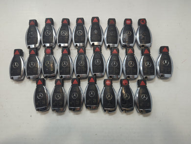 Lot of 25 Mercedes-Benz Keyless Entry Remote Fob MIXED FCC IDS MIXED